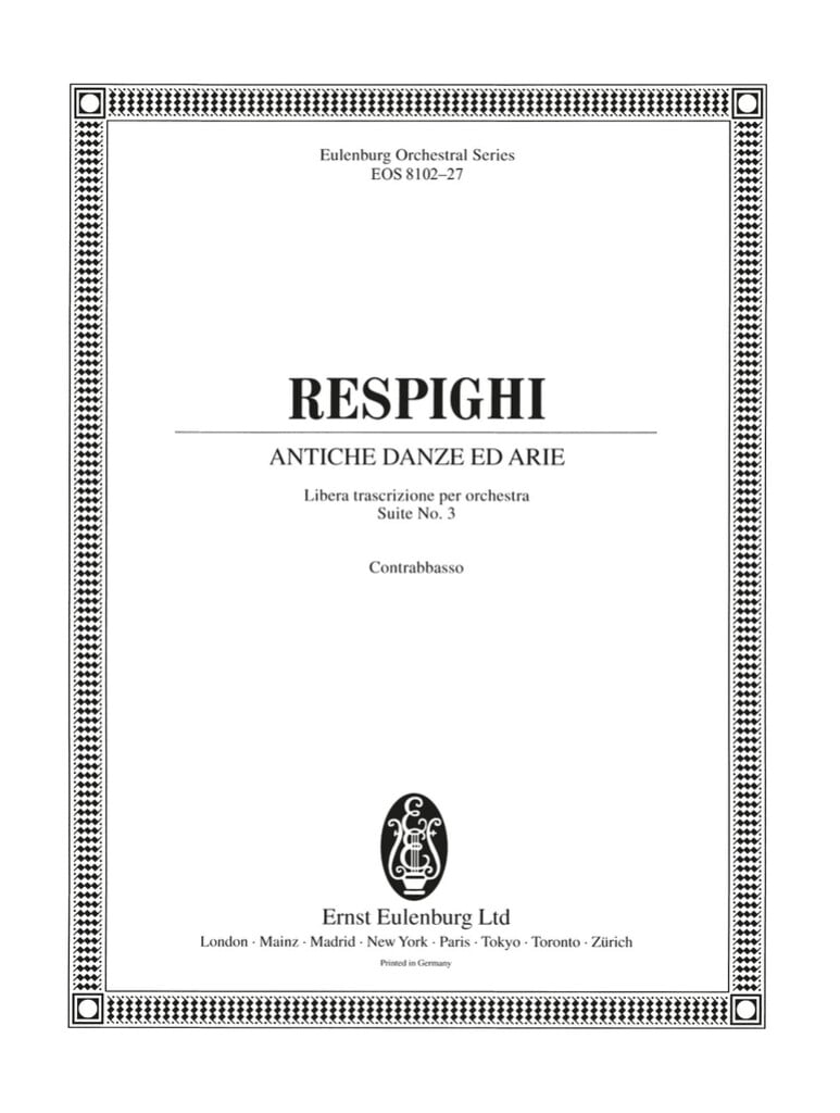 Antiche Danze ed Arie Nr. 3
